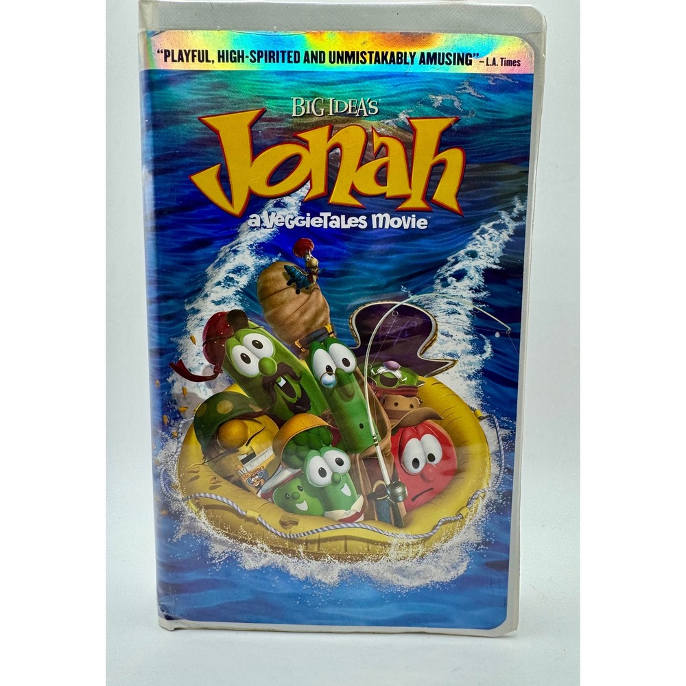 Big Idea Jonah A VeggieTales Movie VHS 2002 Religious Christian Family Cartoon